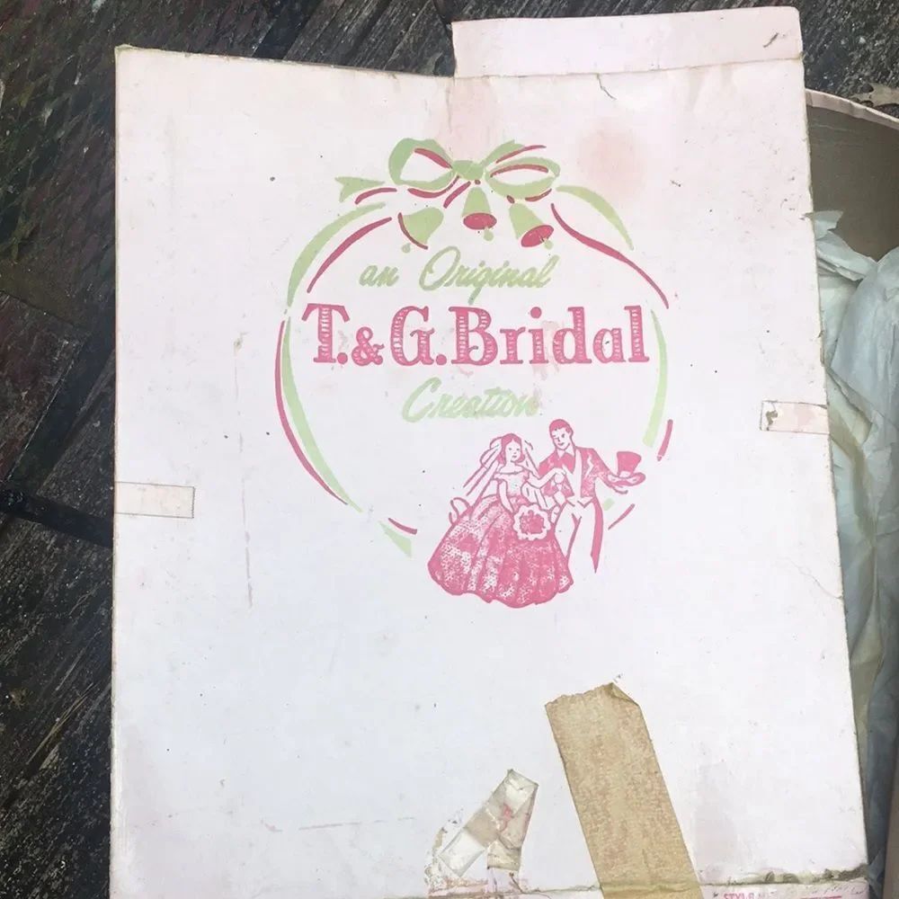 Vintage 1960’s T&G WEDDING HAT WITH VEIL - Picture 10 of 14